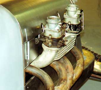 Intake/exhaust - rear close up